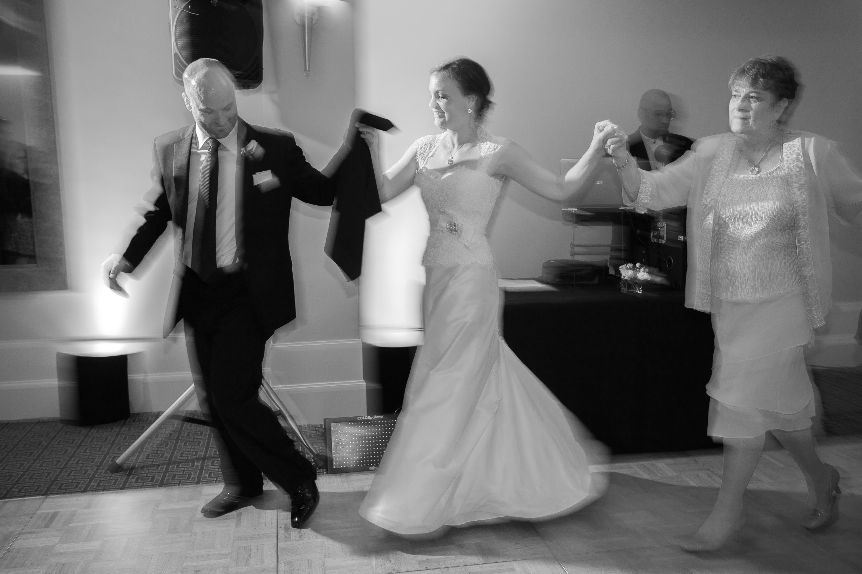 The Greek Napkin Dance  at the Garden Court Hotel in Palo Alto