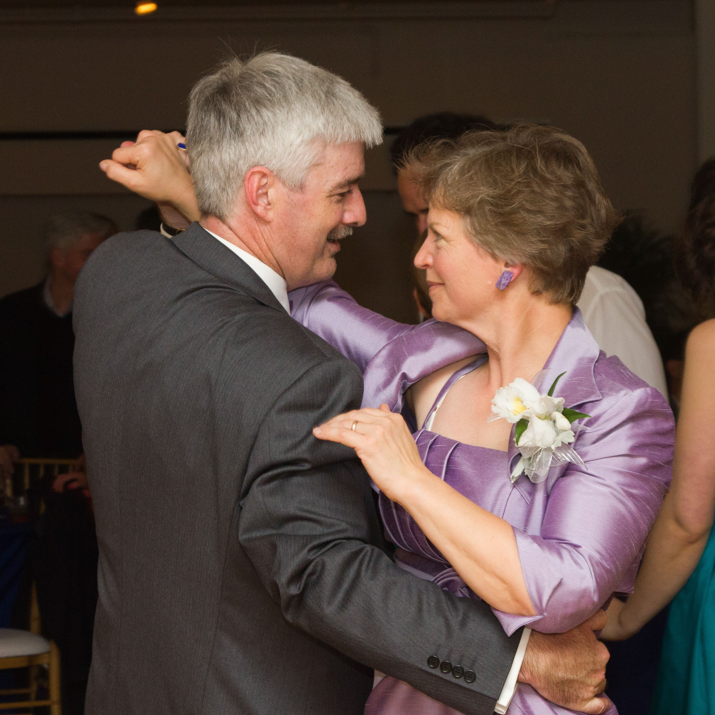 The groom's parents remember their own weddding, at The San Francisco Film Centre